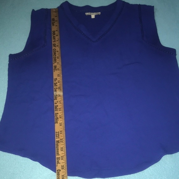 41 HAWTHORN sleeveless top beautiful details and color NEW size XL - Picture 5 of 7